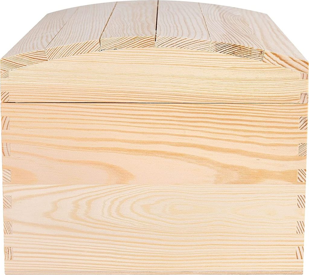 Creative Deco XXL Große Holztruhe Holz-Kiste mit Deckel und Produktbild 13