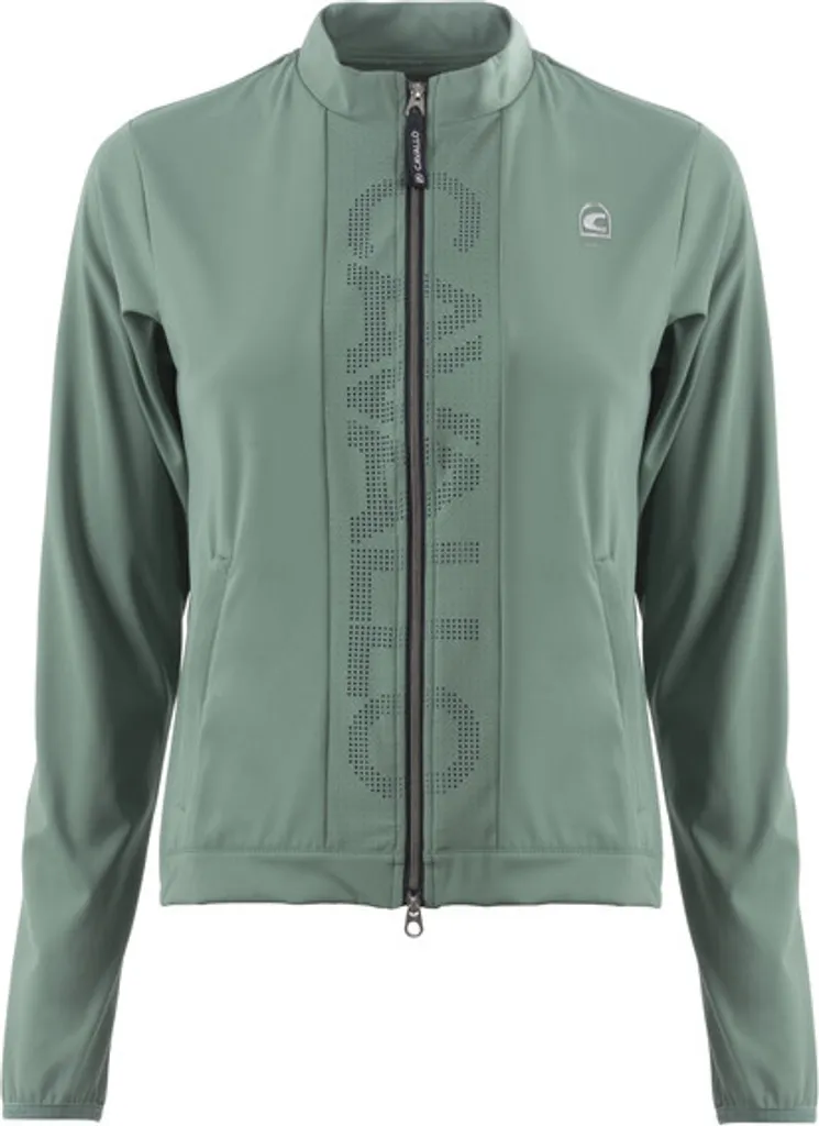 Veste équitation anti-vent coupe courte Cavallo pour la selle
