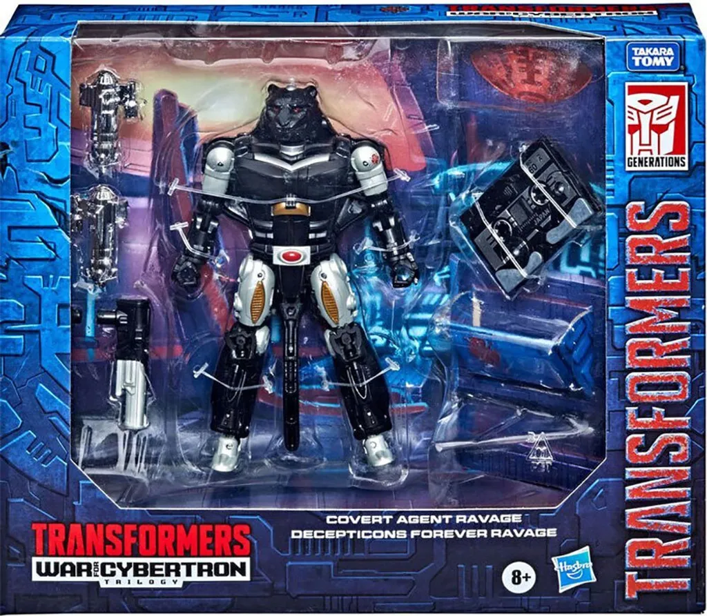 Transformers Hasbro Covert Agent Ravage Decepticon Figurine 15cm - 6