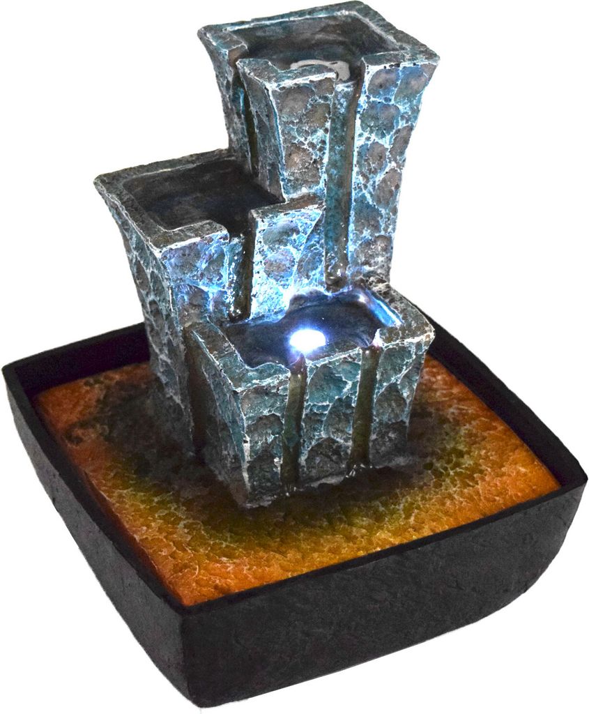 Agora-Tec Wasserspiel & Zimmerbrunnen "STONEHENGE"