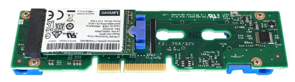 LENOVO ThinkSystem M.2 Enablement Kit 7Y37A01092 Image du produit 