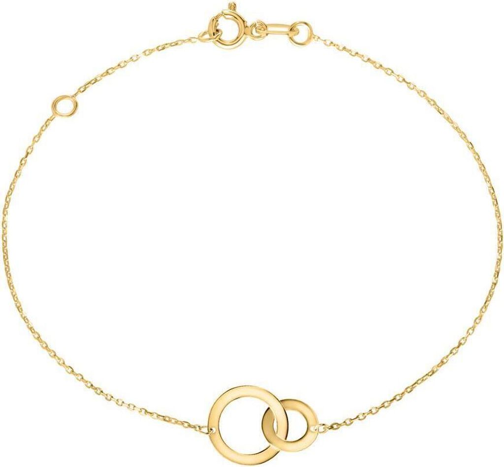 Unique Armband Kreise für Damen aus 375er Gold