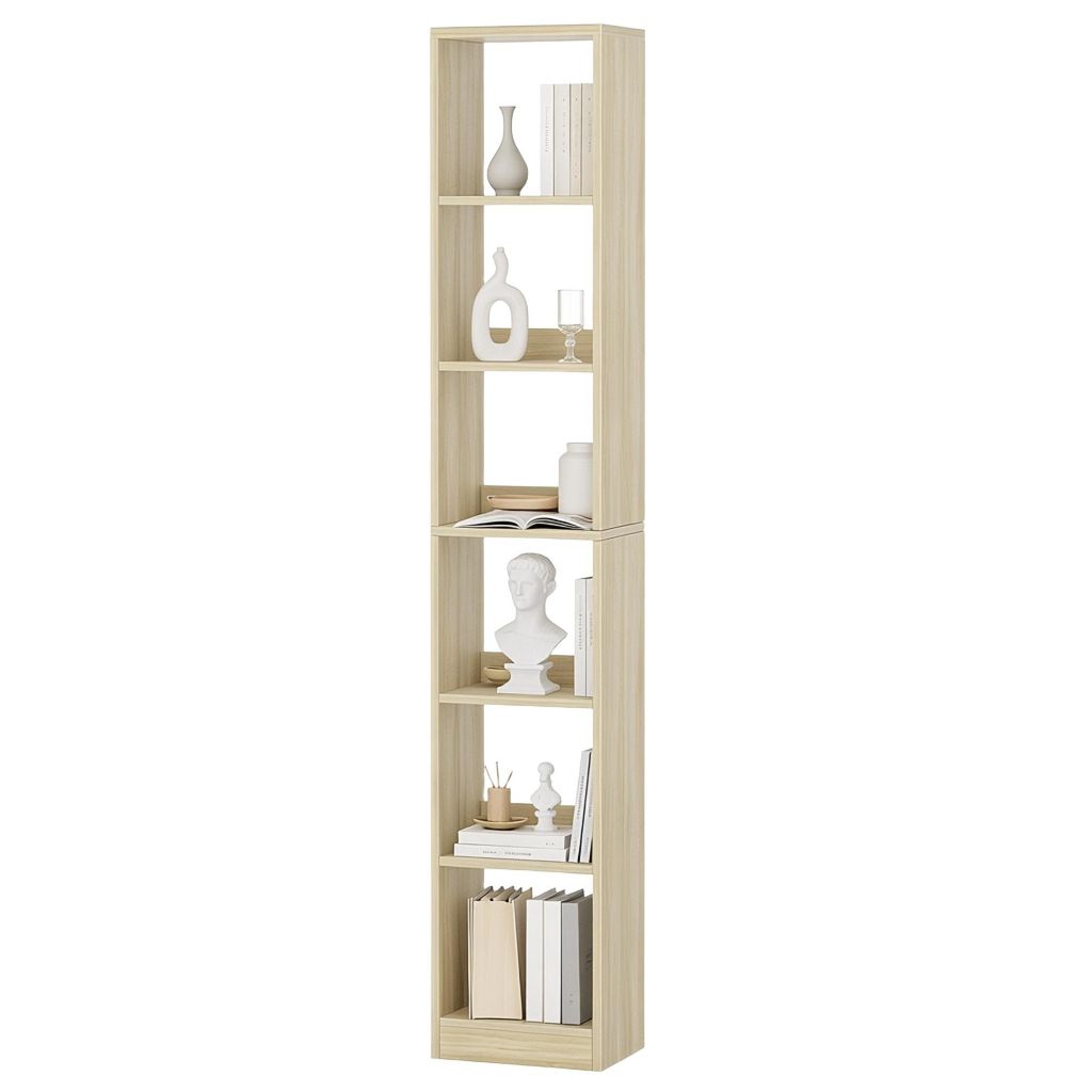 6-stöckiges Bücherregal Würfelregal, 24x30x183cm, Produktbild 