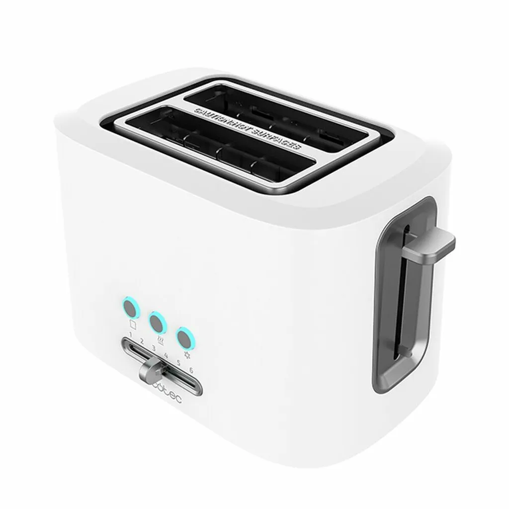 Grille-pain Cecotec Toast&Taste 9000 Double 980W Blanc 03188 performant