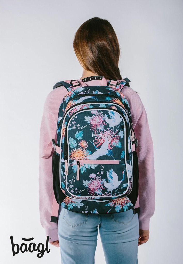 BAAGL SET 3 Core Birds: Rucksack, Federtasche, Tasche Produktbild 10