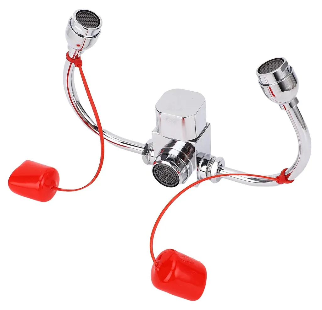 Kit lave-œil d'urgence pour robinet : solution de sécurité rapide - 5