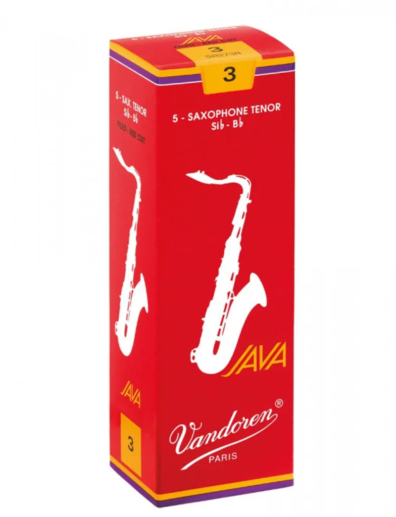 Anches Saxophone Ténor Vandoren JAVA Rouge Force 3,0 pour Soliste Pro