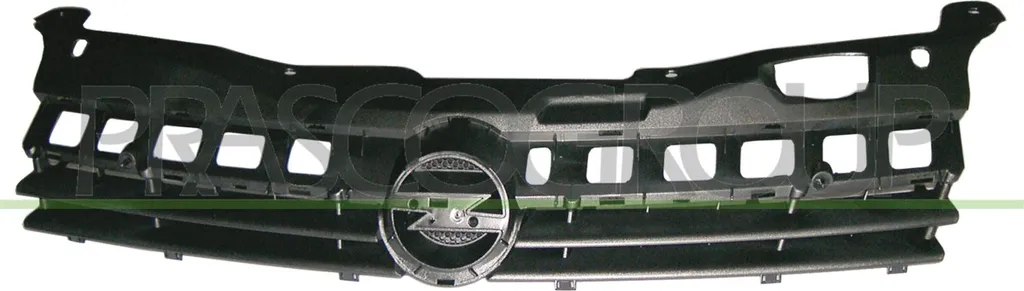 Grille de Calandre Centrale pour Opel Astra H Modèles 2004 à 2010 Noir
