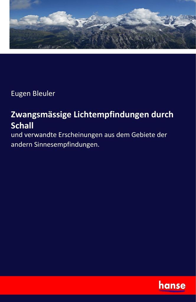 Zwangsmässige Lichtempfindungen durch Schall
