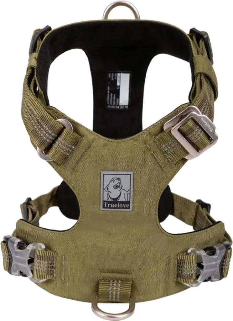 Pettorina Truelove XXS Khaki Adventure - Soluzione No-Pull Efficace