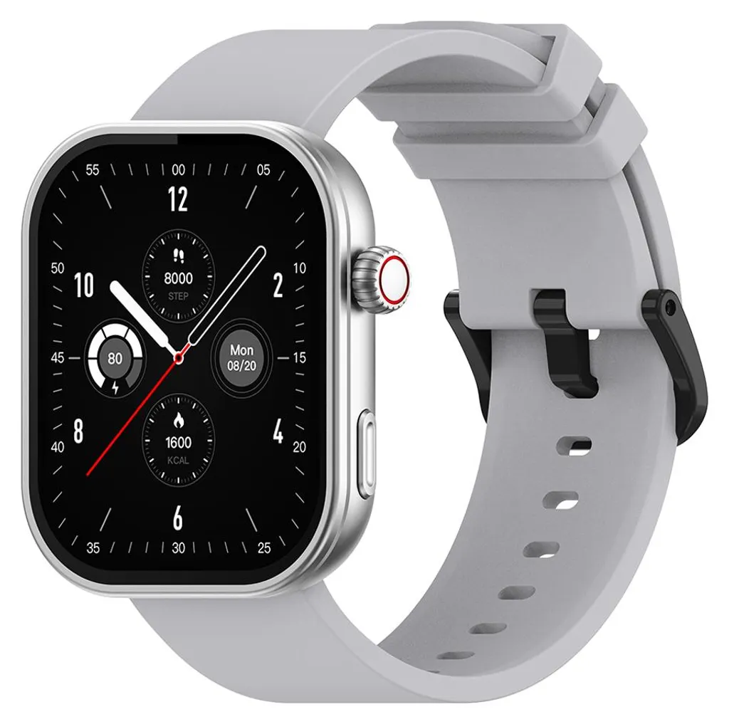 Regala Zeblaze Btalk Plus: Smartwatch Argento per Tutta la Famiglia
