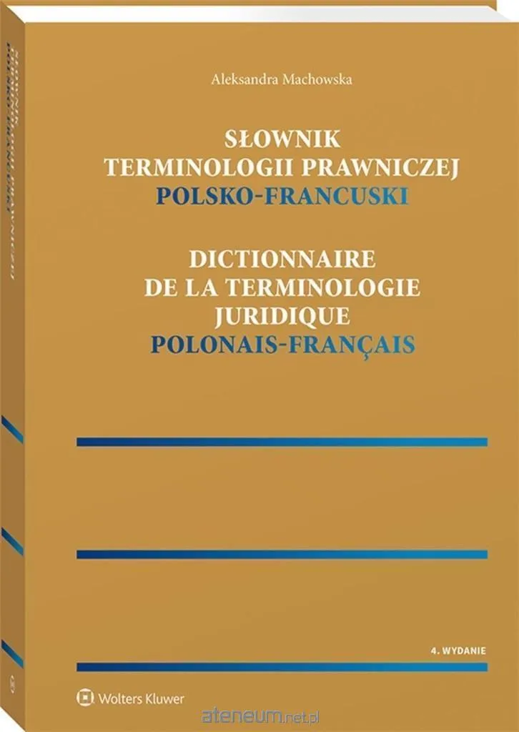 Dictionnaire terminologique polonais-français pour la sécurité juridique