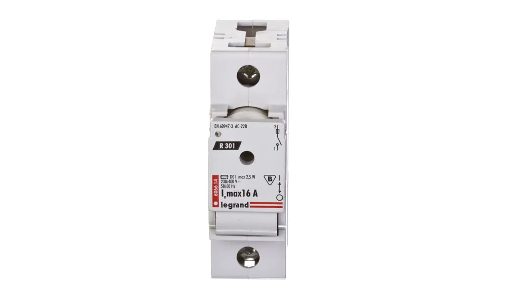 Interrupteur à fusible 1P 16A D02 R301 MAX 606614 Legrand sans cartouche