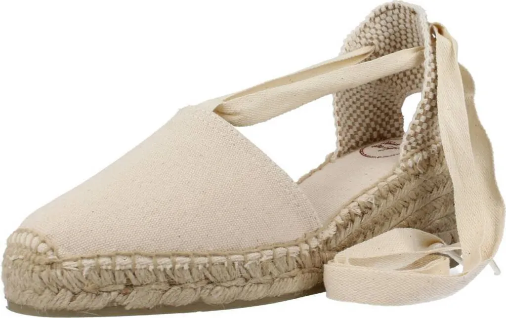 Espadrilles Confortables Toni Pons Valencia Blanc contre Mal de Pied