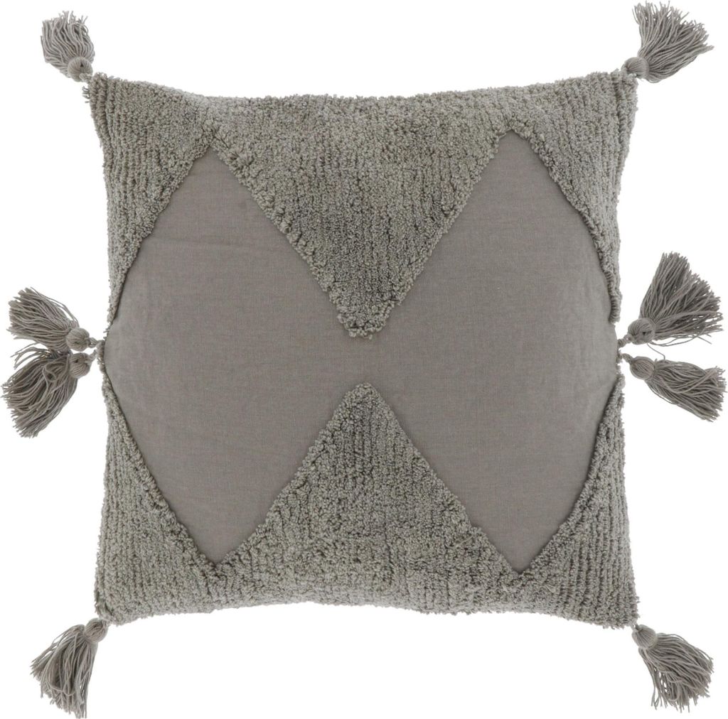 Unique Living - Dekokissen Jef 45x45cm Chateau Grey
