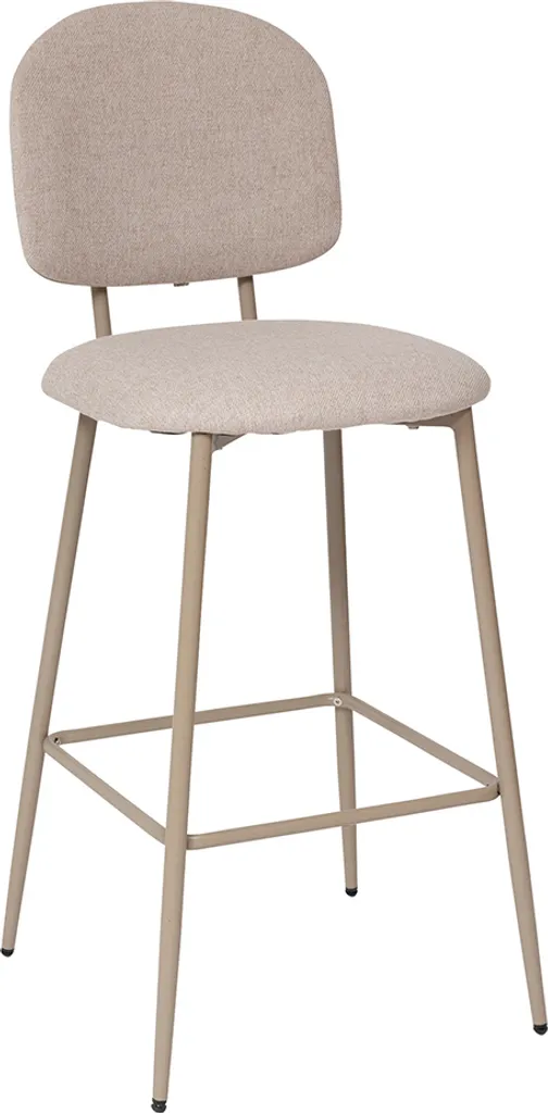 Eazy Living Barhocker Reverie Beige - Tabouret de Bar Design et Confort