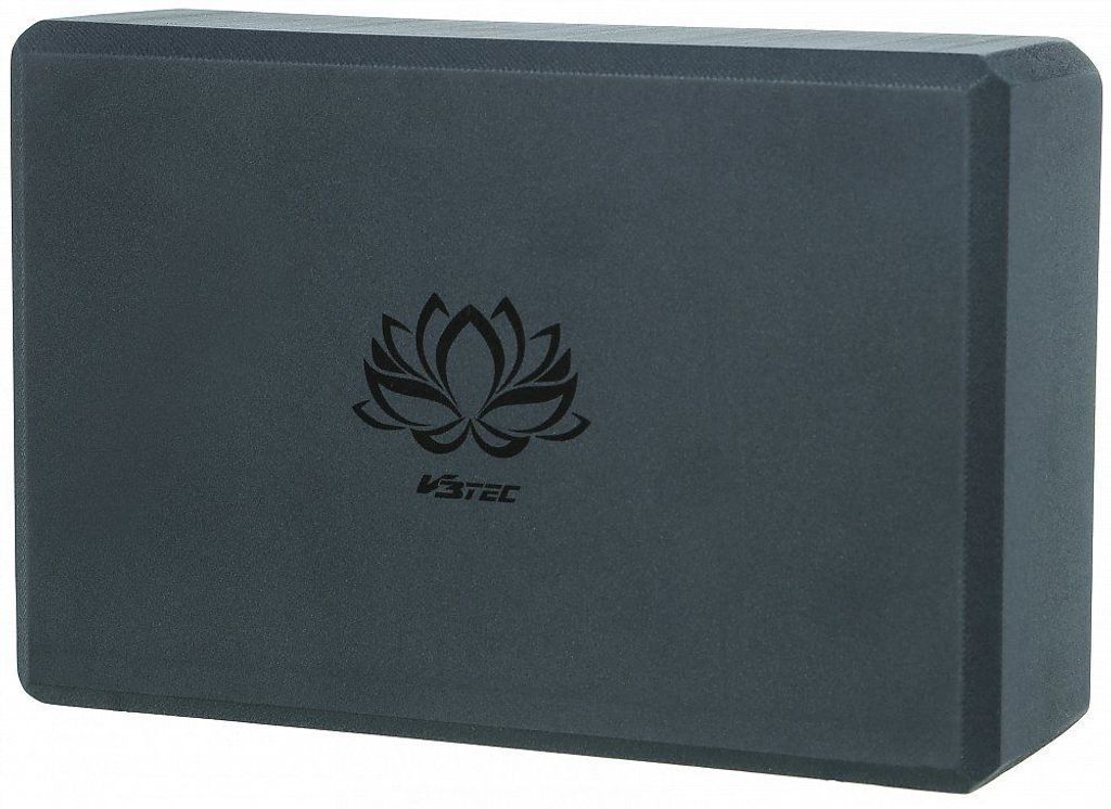 V3Tec Yoga Block EVA mit Gurt grau