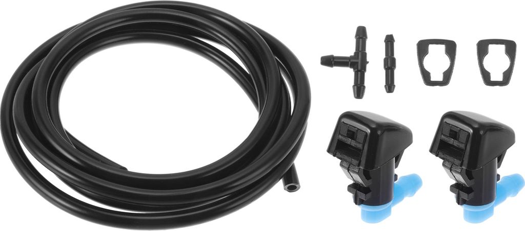 Windschutzscheiben-Waschdüsen-Kit für Chevrolet Malibu 08-12 Nr. 15247800 mit Dichtungen und Schlauchanschluss, gerader Schlauchanschluss Flüssi...