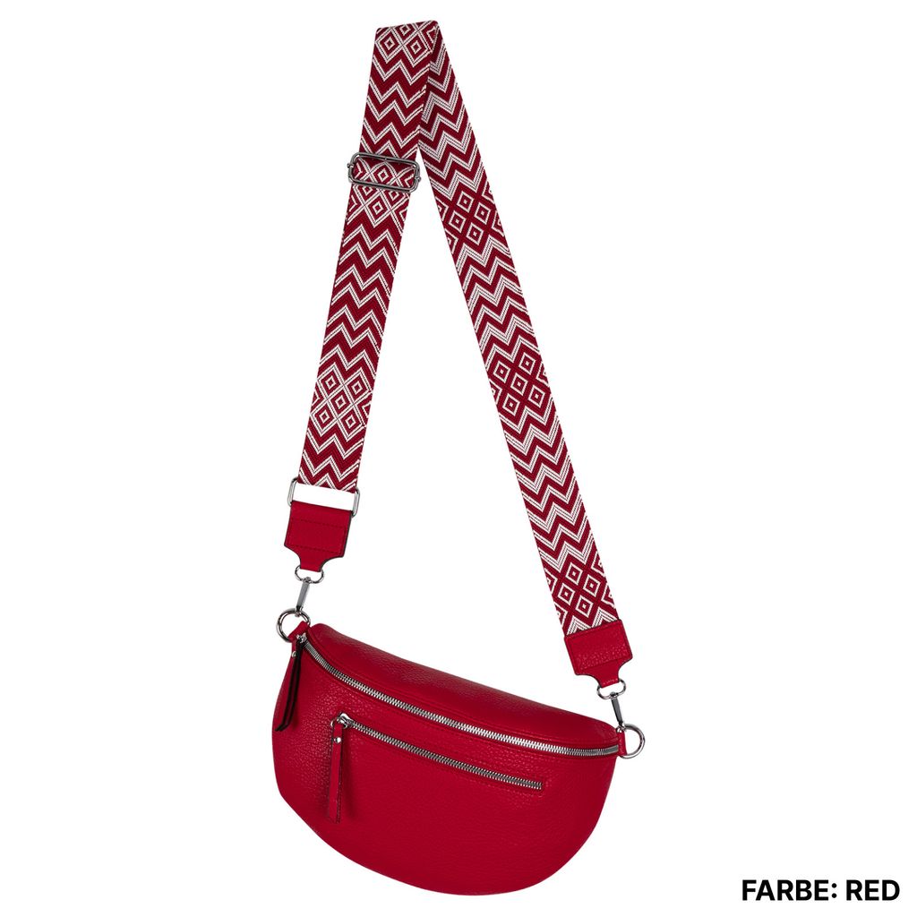Bauchtasche Crossbody-Bag Umhängetasche Kunstleder Produktbild 