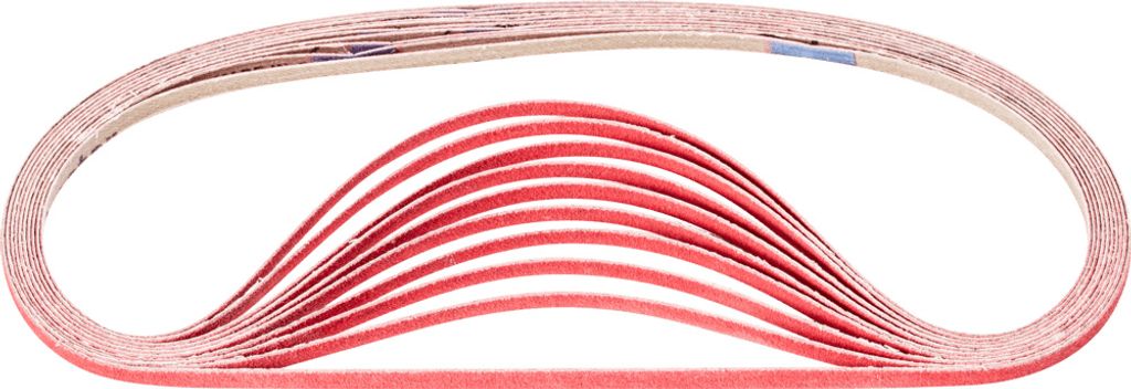 PFERD TOOLS Keramikkorn Schleifband BA 6x610mm CO-COOL120 für Edelstahl-Schliff mit Bandschleifer (100)