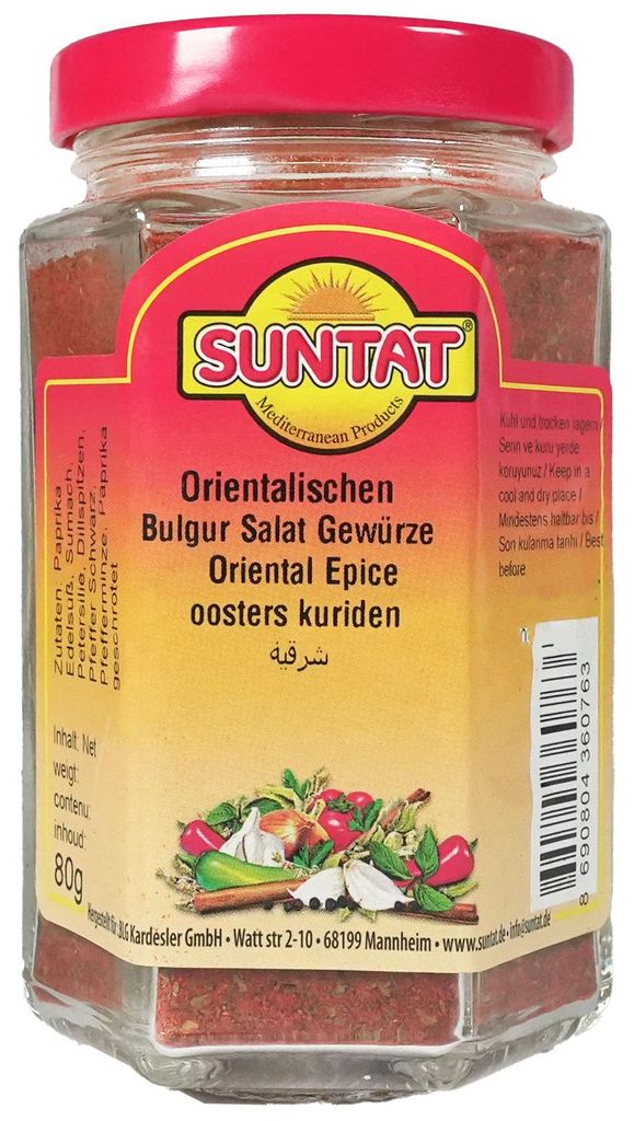 Suntat Gewürzmischung für Bulgur Salat 80g Produktbild 