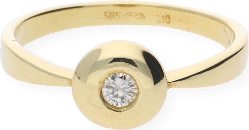 Ring Gold 585 Brillant JL30-07-0010 JuwelmaLux Größe 53