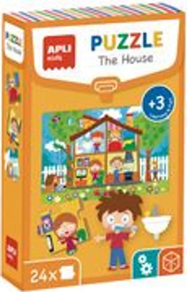 Puzzle 24 pièces The House Agipa pour occuper et éveiller l'enfant