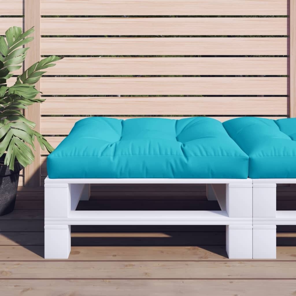Palettenkissen Türkis 80x80x12 cm Stoff , Klassische Sofas Design 2024