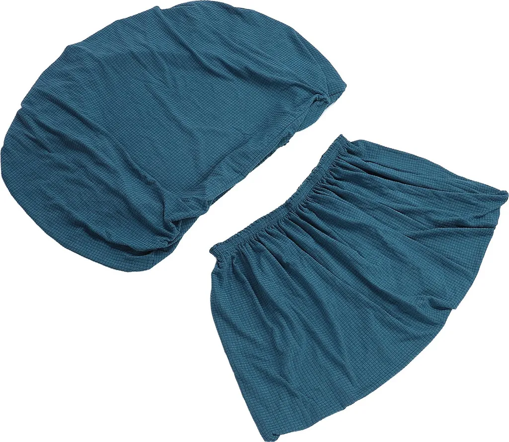 Housse de coussin dînette RV imperméable et extensible vert foncé - 4