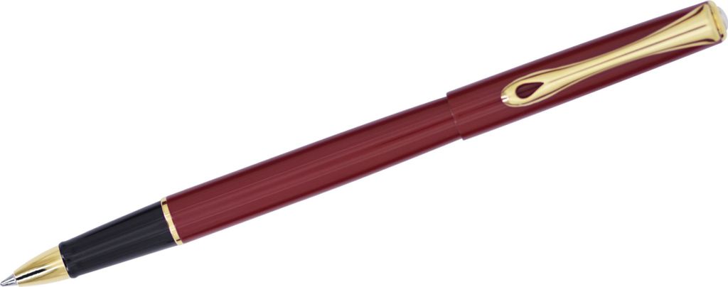Tintenroller Traveller Dark red vergoldet