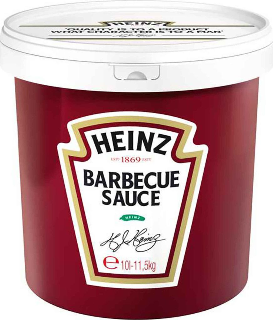 Heinz Salsa Barbecue dolce affumicata piccante in un Immagine del prodotto 