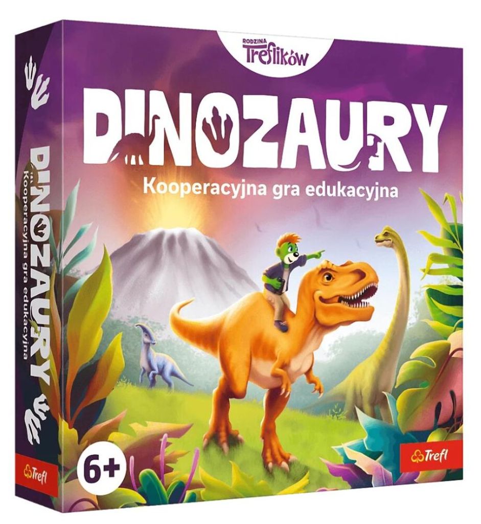 Lernspiel: Dinosaurier - Die Treflik-Familie Trefl 02912