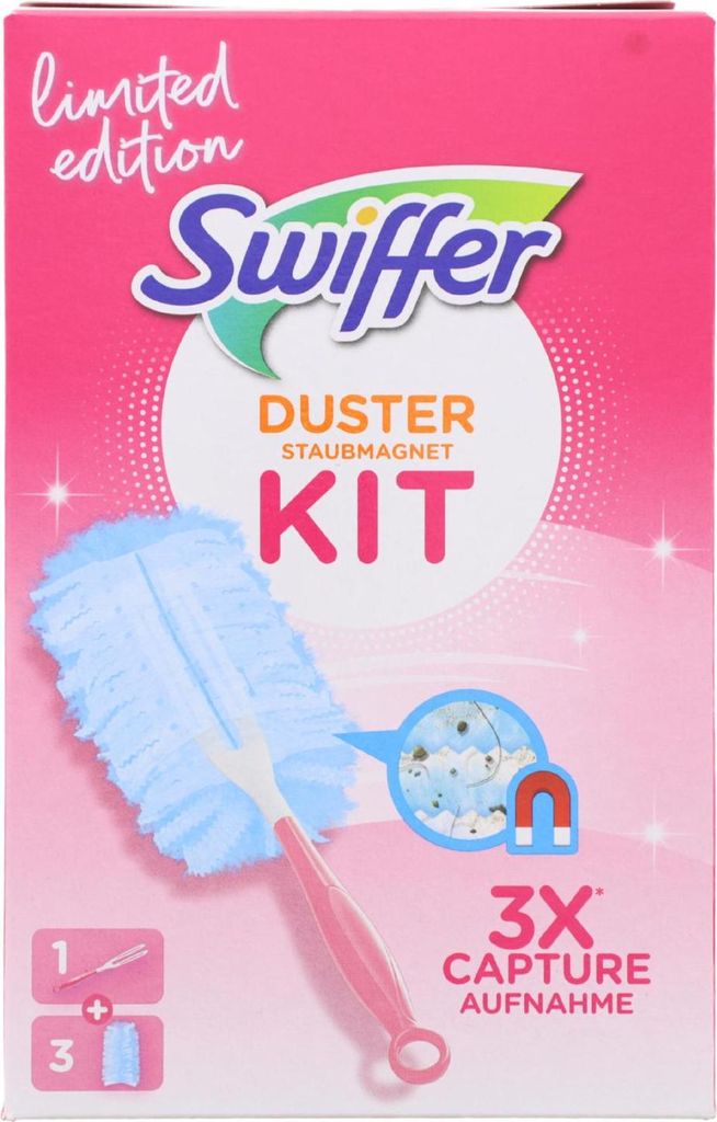Swiffer Staubmagnet KIT Limited Edition in Pink Staubwedel Produktbild 