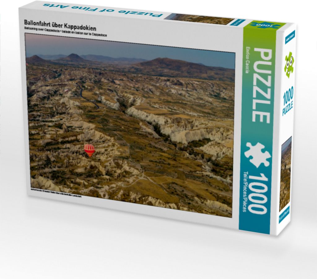 CALVENDO Puzzle Ballonfahrt über Kappadokien | 1000 Teile Produktbild 