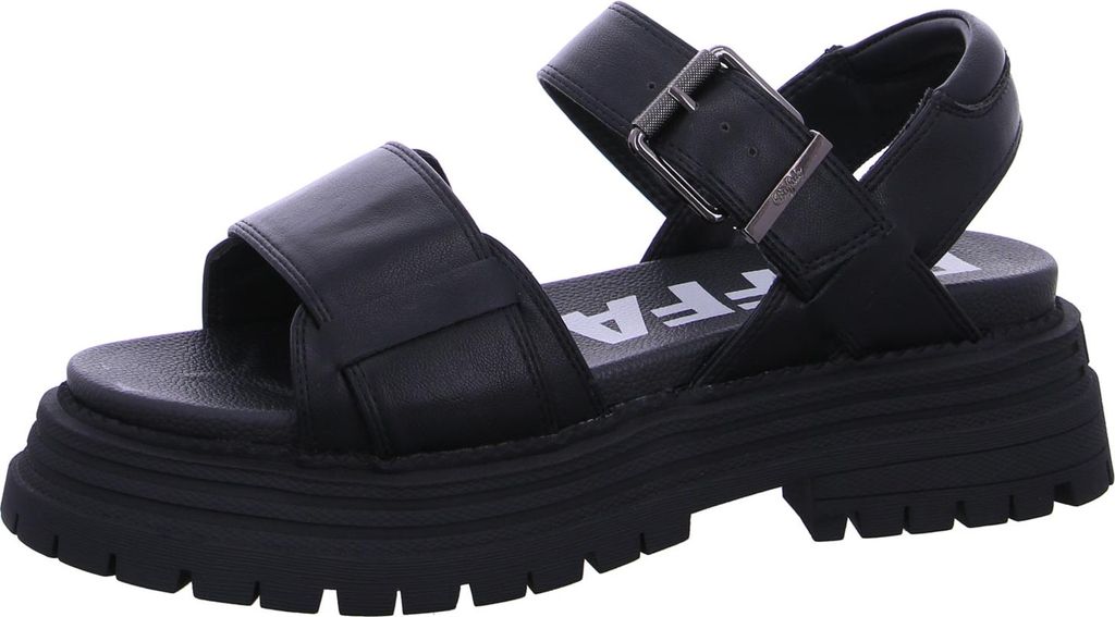 Buffalo Lennox Sandal Sandale Schwarz