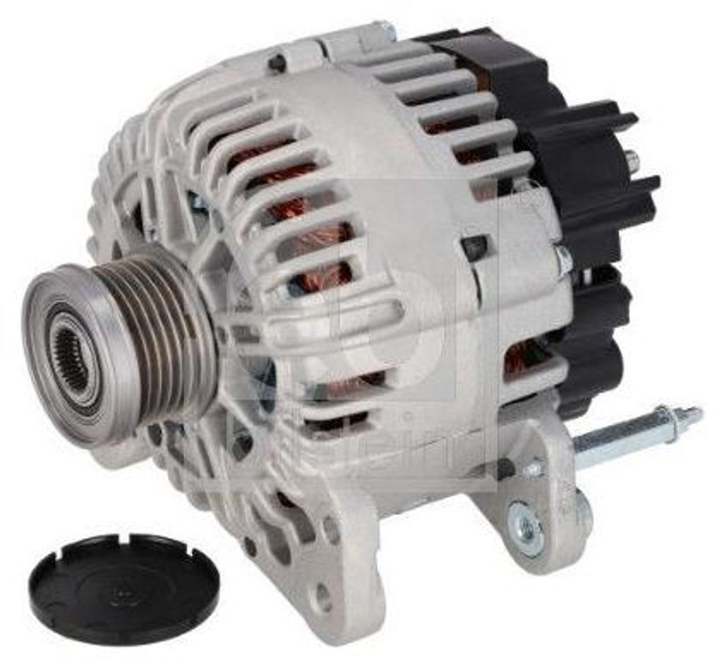 FEBI BILSTEIN 193058 Lichtmaschine Generator LiMa 110A 12V für VW GOLF VI (5K1) Polo Schrägheck (6R1, 6C1) GOLF PLUS (5M1, 521) Caddy III Kombi