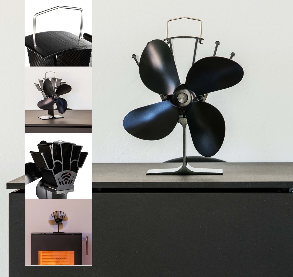 HI Ventilator für Kaminöfen betrieben durch Wärmeenergie Produktbild 