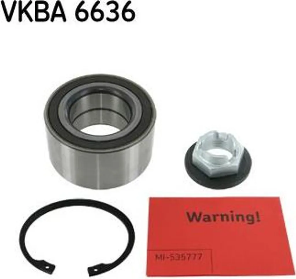 Kit Roulement de Roue SKF VKBA6636 OE 1836381 pour Ford Kuga I et II