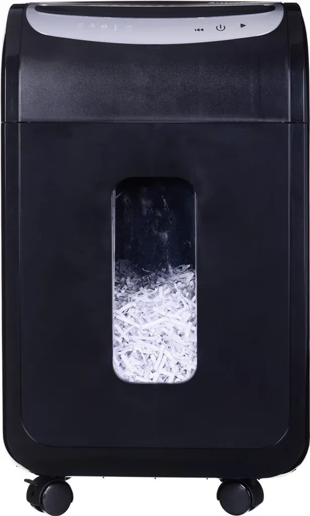 Broyeur de papier Activejet ASH-2502C compact avec corbeille de 15L - 13