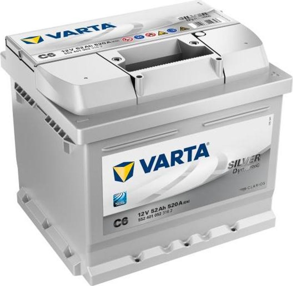 VARTA Silver Dynamic 52Ah, 12V, 520A, (C6) Obrázek produktu 