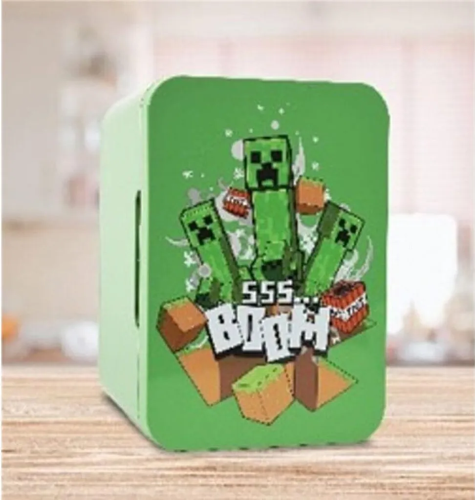 Fini les Boissons Chaudes ! Mini Réfrigérateur Minecraft 4L pour Gamers