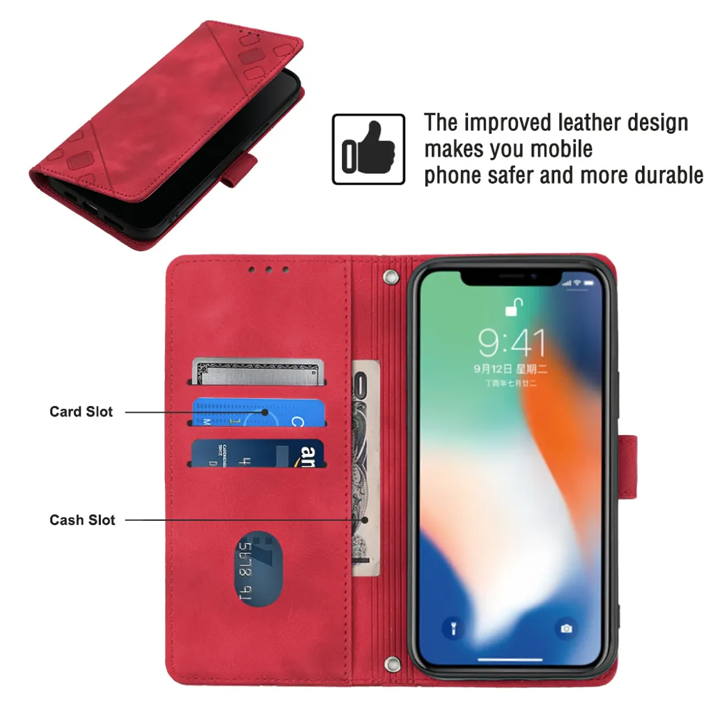 Custodia per Cellulare Slide & Pellicola Protettiva Borsa Astuccio