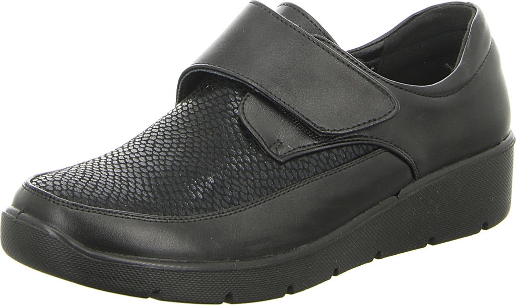 Donna Andrea Damen-Slipper Schwarz, Farbe:schwarz, EU Größe:39