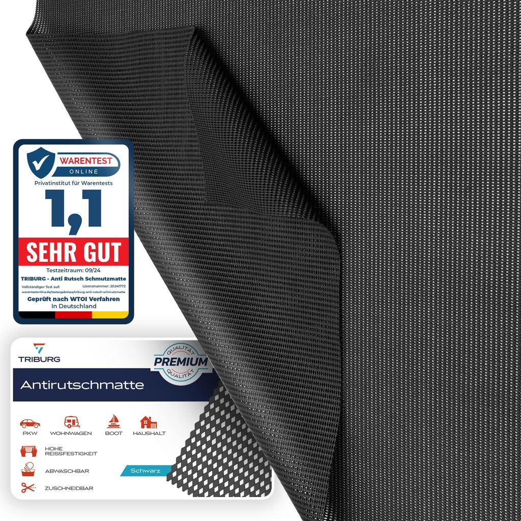 TRIBURG - Universal Antirutschmatte 120x180 cm I Schutzmatte I Sicherheit