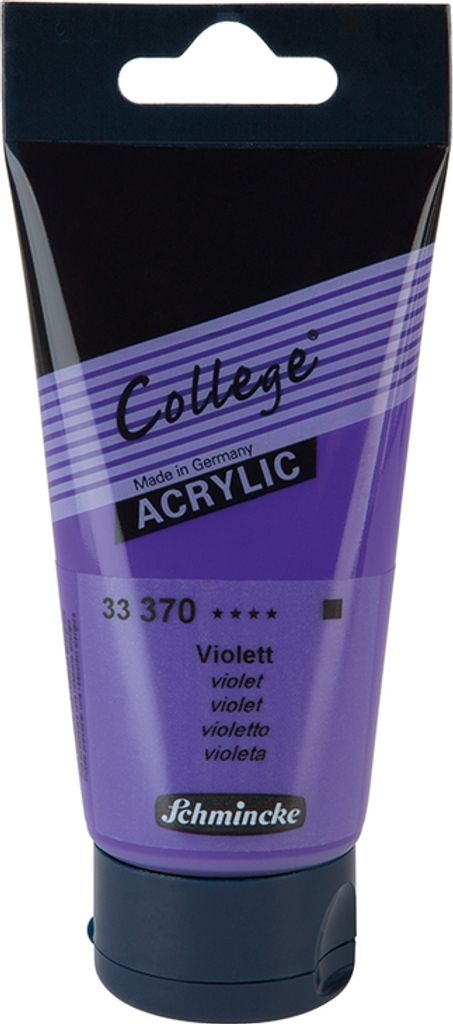 Schmincke 75ml College Acryl Violett Acryl 33 370 013