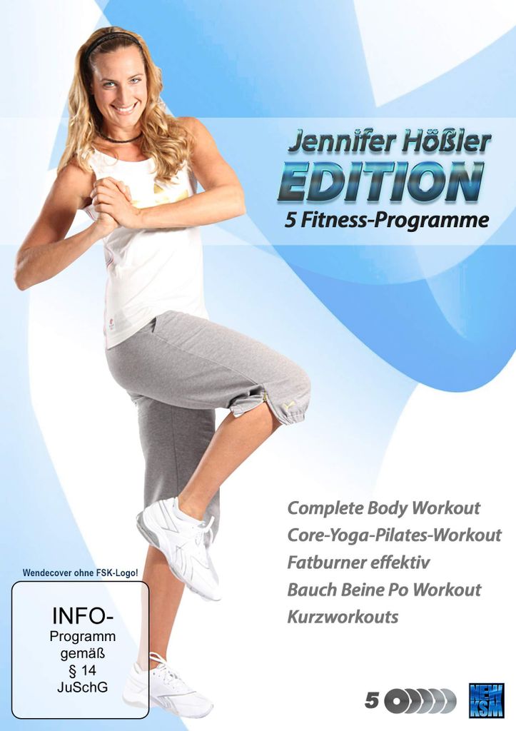KSM GmbH Jennifer Hößler Edition (5 Disc Set), Sport, DVD, Produktbild 