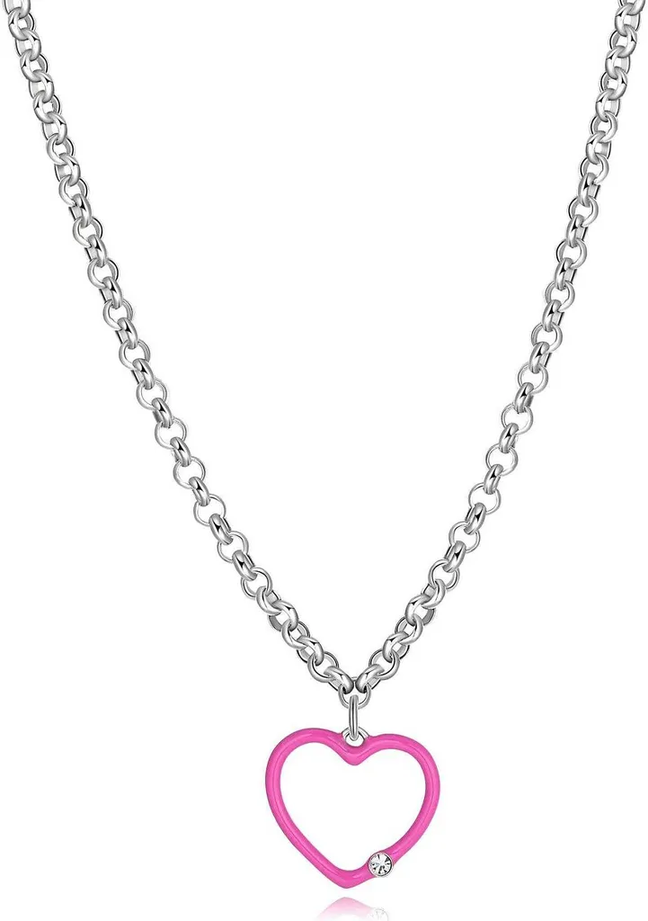 Collier Sagapò femme Collection Vibes en argent avec pendentif 90 cm