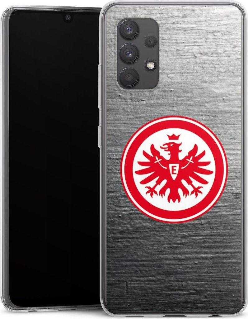 DeinDesign Handyhülle für Samsung Galaxy A32 4G Silikon Hülle Case Smartphone Schutzhülle Eintracht Frankfurt Logo SGE