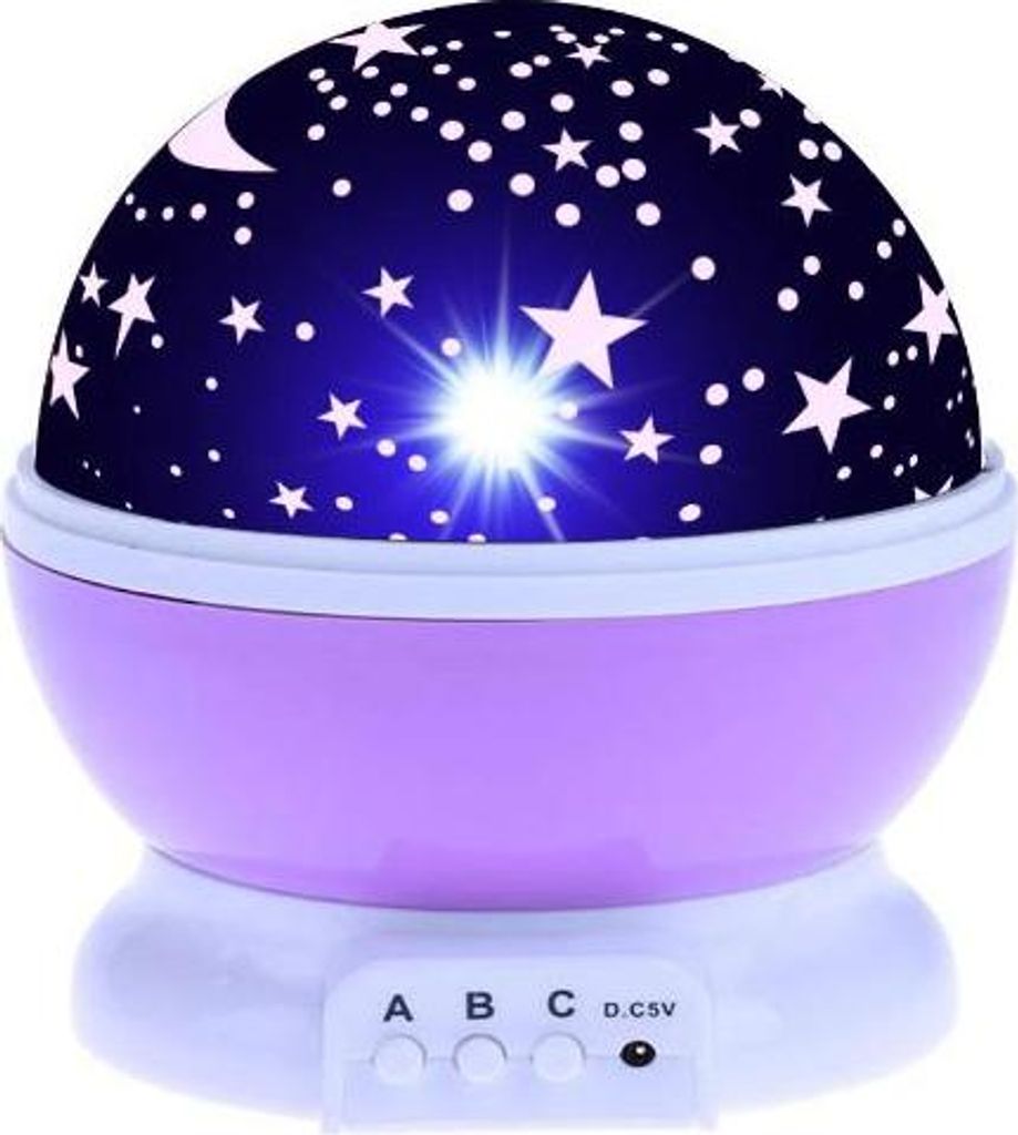 Projecteur ciel étoilé LED - Star Master - Violet Image du produit 