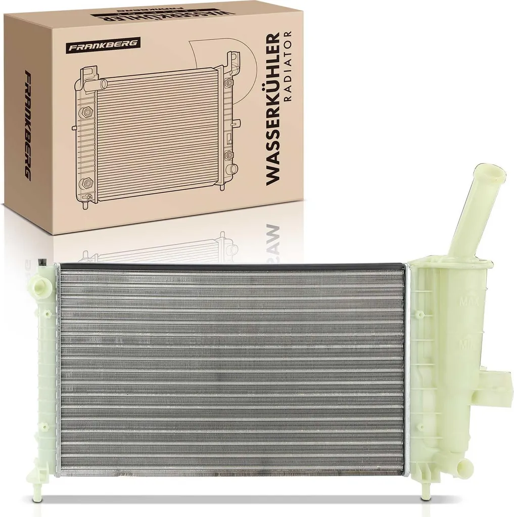 Radiateur alu Frankberg Fiat Punto 188 1.2L - Haute capacité 99-10